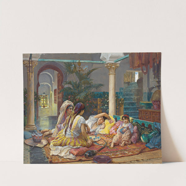 In The Harem (1894) by Frederick Arthur Bridgman