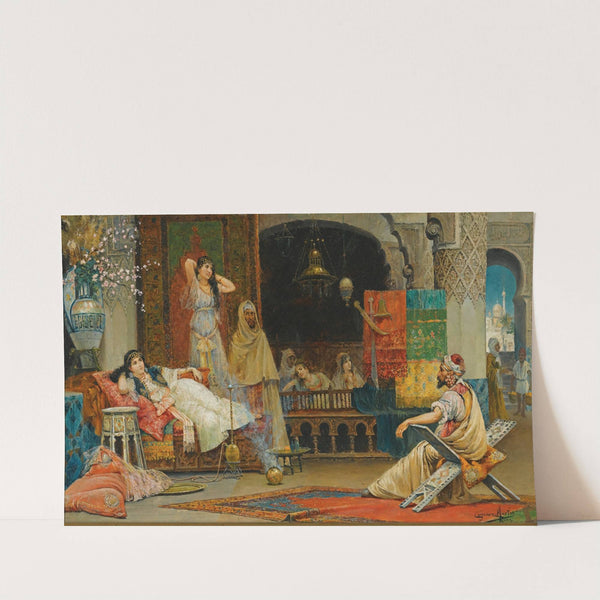 In The Harem by Juan Giménez Martín