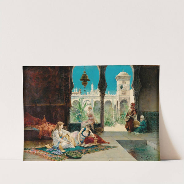 In The Harem by Juan Giménez Martín