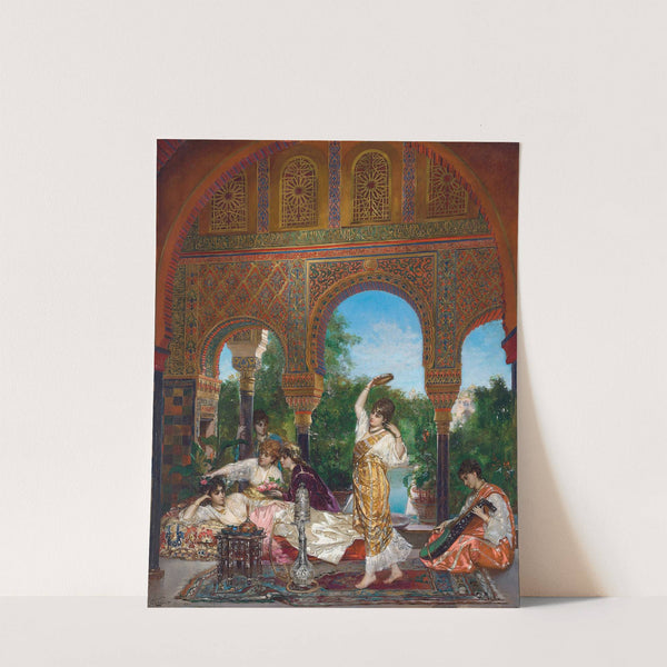 In The Harem (1878) by Édouard Frédéric Wilhelm Richter