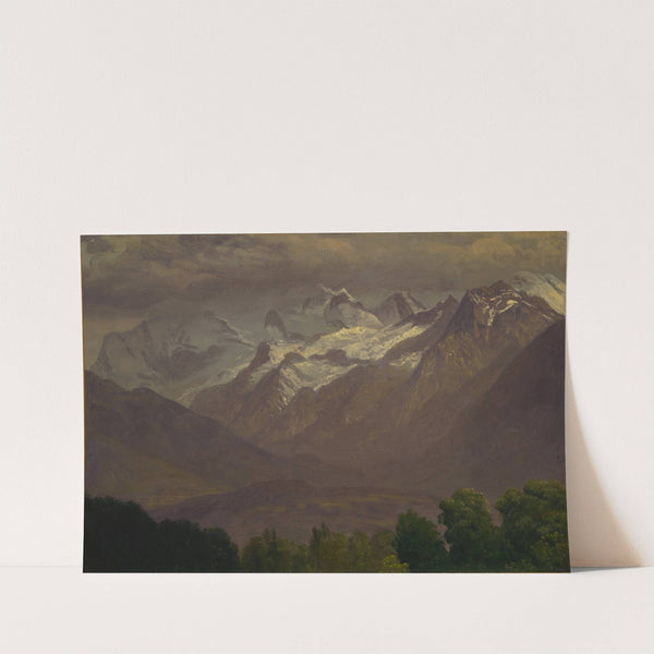 In the High Mountains by Albert Bierstadt