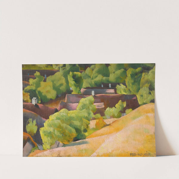 In The Hills Of Buda by Vilmos Aba-Novák