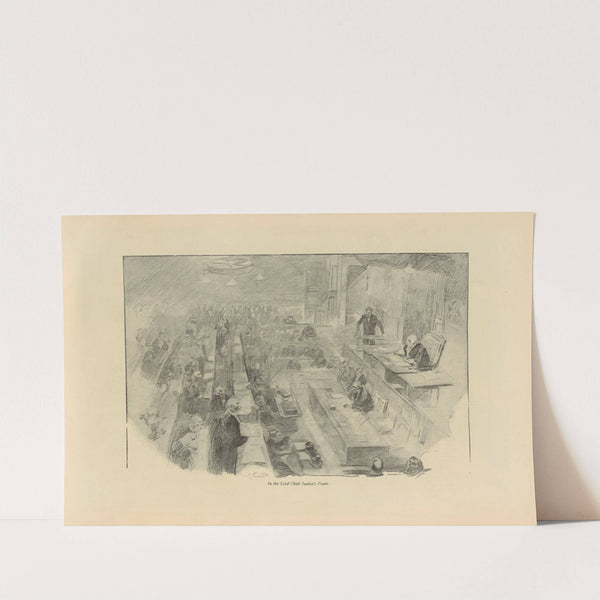 In the Lord Chief Justice’s Court (1893-1900) by Charles Dana Gibson