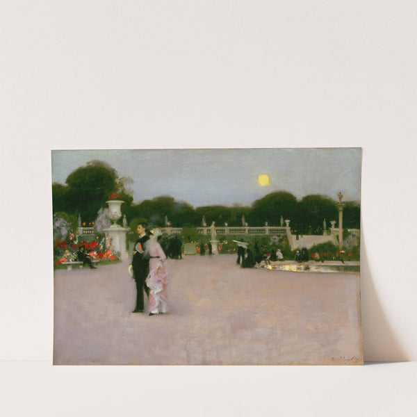 In The Luxembourg Gardens by John Singer Sargent