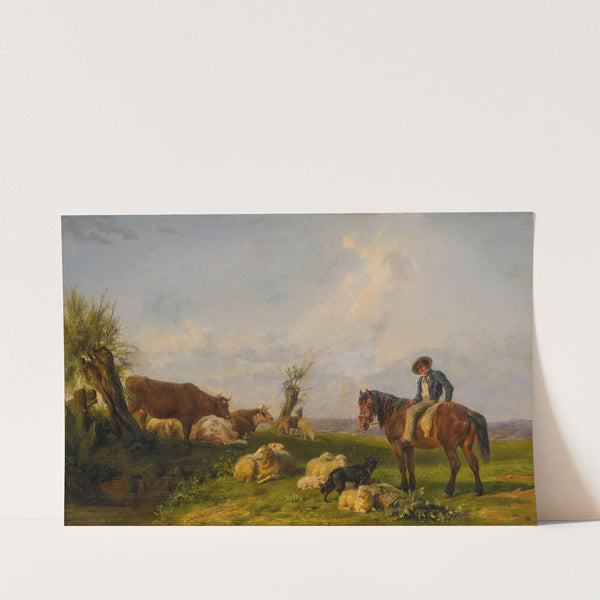 In the Meadow by Rosa Bonheur