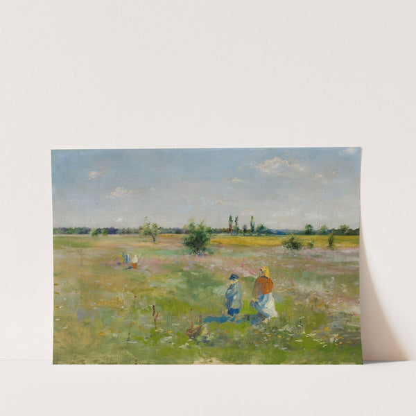 In the meadow by Władysław Podkowiński