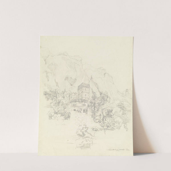 In the mills valley near Amalfi by Ludwig Metz