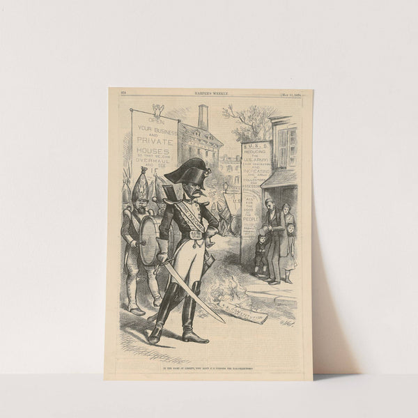 In the name of liberty, why don’t U.S. uniform the tax-collectors (1878) by Thomas Nast