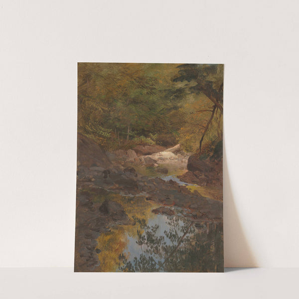 In the New England Woods (1855–65) by Frederic Edwin Church