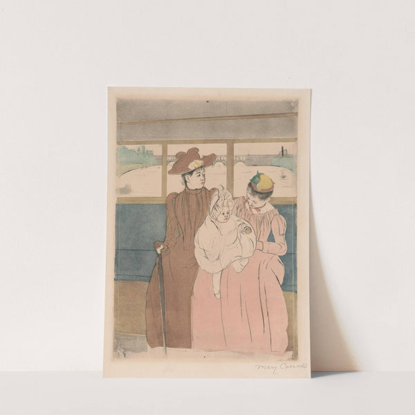 In the omnibus (1891) by Mary Cassatt