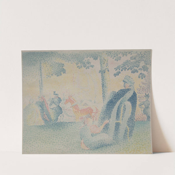 In the Park (c. 1890s) by Henri-Edmond Cross