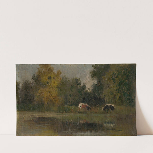 In the Pasture (1880–1900) by Felicián Moczik