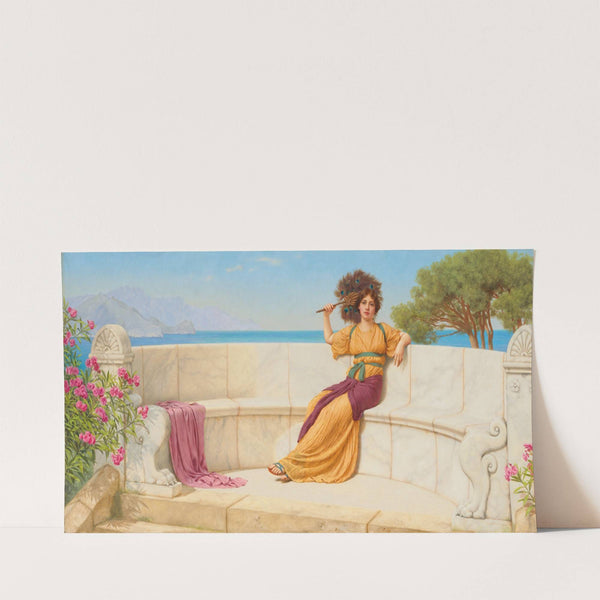 In the Prime of the Summertime (Reverie) (1914) by John William Godward