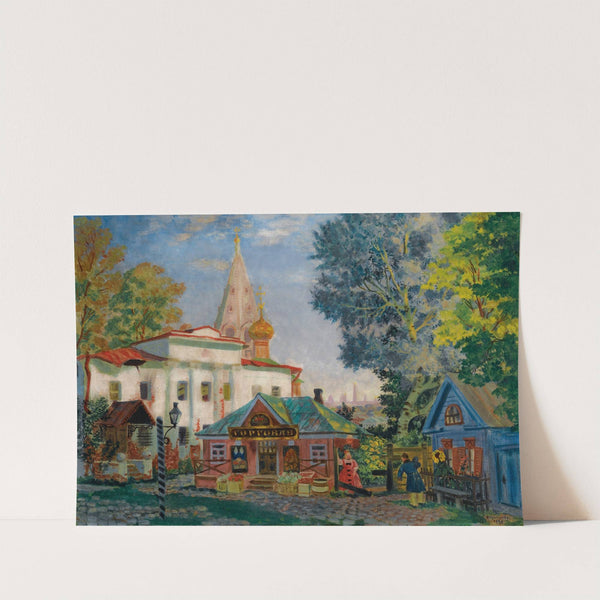 In The Provinces by Boris Kustodiev