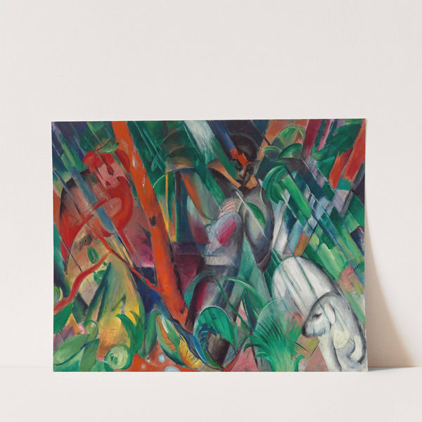 In the Rain (1912) by Franz Marc