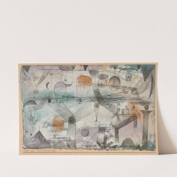 In the realm of air by Paul Klee