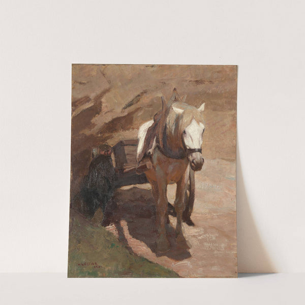 In the Sand-pit (1901) by Henry Keller