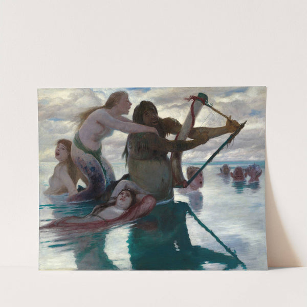 In The Sea (1883) by Arnold Böcklin