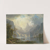 In the Sierras (1868) by Albert Bierstadt