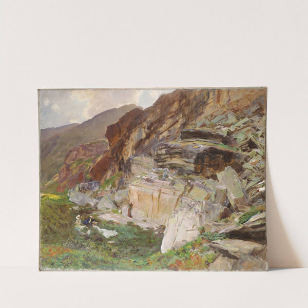 In the Simplon Valley by John Singer Sargent