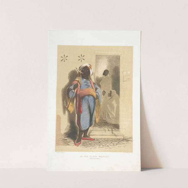 In the Slave Market, Constantinople by Forbes MacBean
