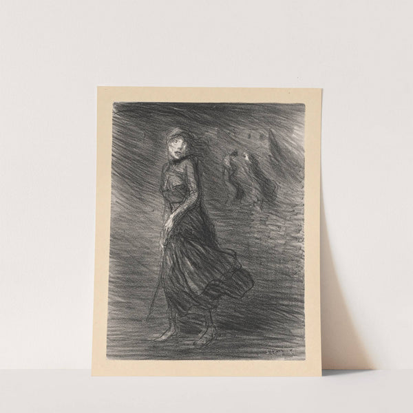 In the Street (Dans la Rue) (1911) by Théophile Alexandre Steinlen