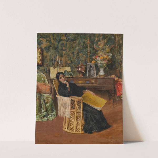 In the Studio by William Merritt Chase