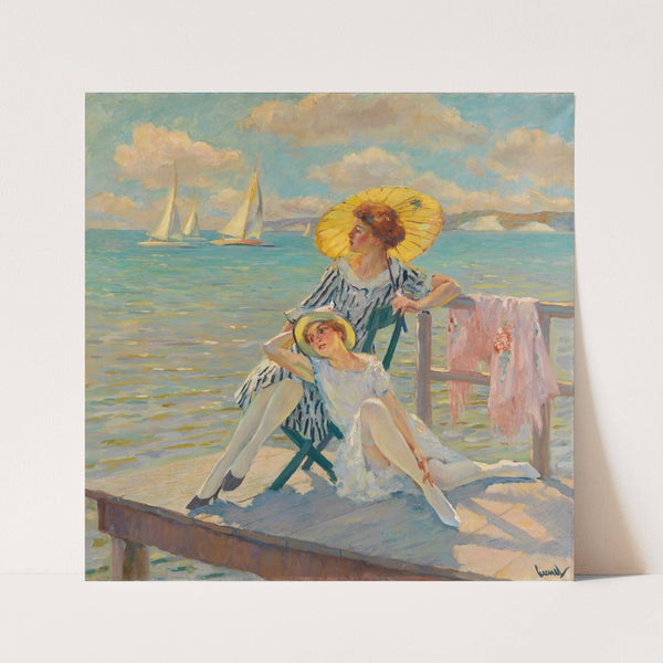 In the sun (1920-1925) by Edward Cucuel