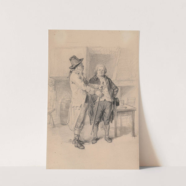 In the Tavern by Jean-Baptiste Madou