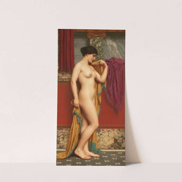 In The Tepidarium by John William Godward