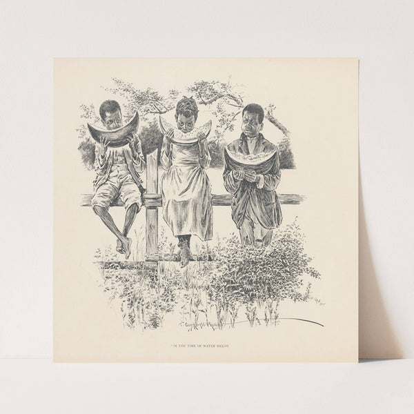 In the time of water melon (1899) by J. Campbell Phillips