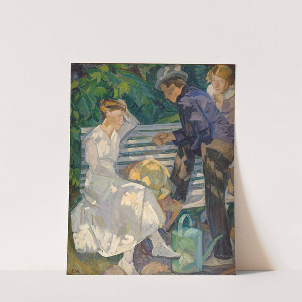 In the Vicar's Garden, Christiansø by Edvard Weie