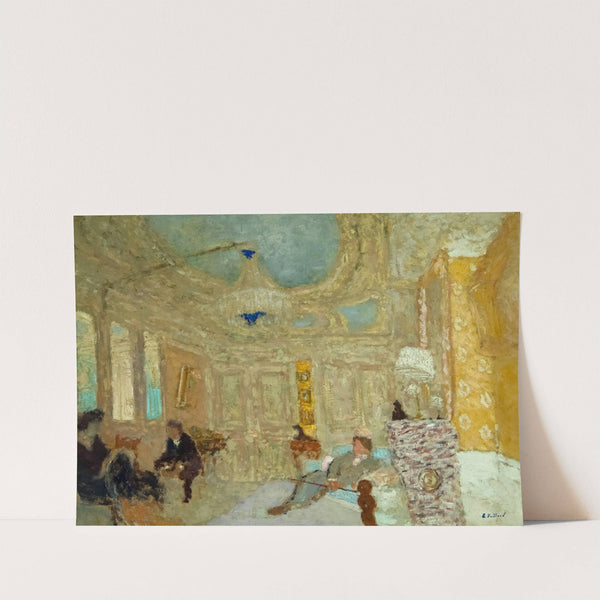 In the Waiting Room (1898) by Édouard Vuillard