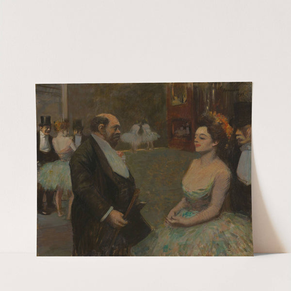 In the Wings (1899) by Jean-Louis Forain