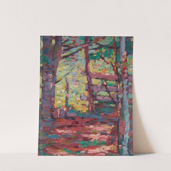 In the Woods by Susette Inloes Schultz Keast