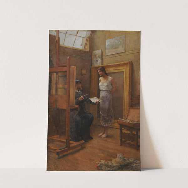 In the workshop by Eduardo Sívori