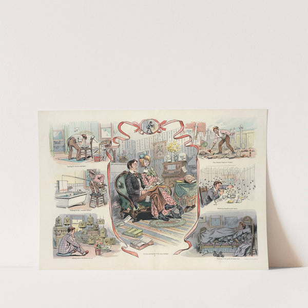 In time of peace, prepare for vacation (1906) by Samuel Ehrhart