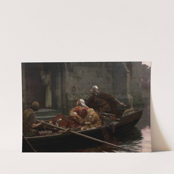 In Time Of Peril by Edmund Blair Leighton