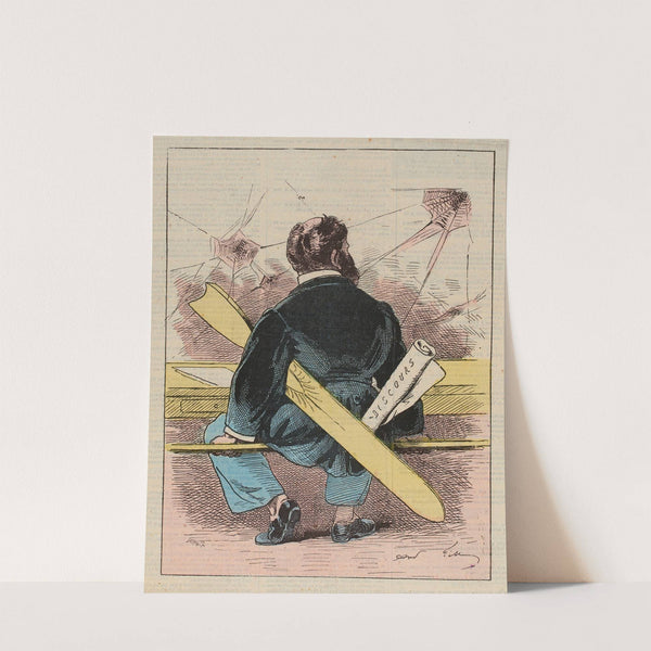 Inamovible (1875) by André Gill