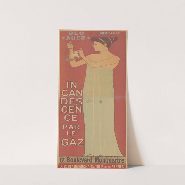 Incandescence par le Gaz. 17. Boulevard Montmartre (1892) by Maurice Réalier-Dumas