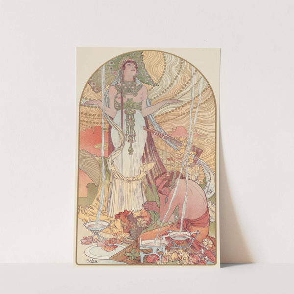 Incantation (Salammbo) (1897) by Alphonse Mucha