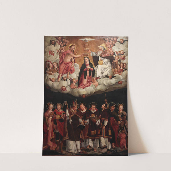 Incoronazione della Madonna e Santi by Paolo Naurizio