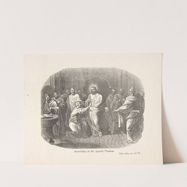 Incredulity of the Apostle Thomas by Alexander Anderson