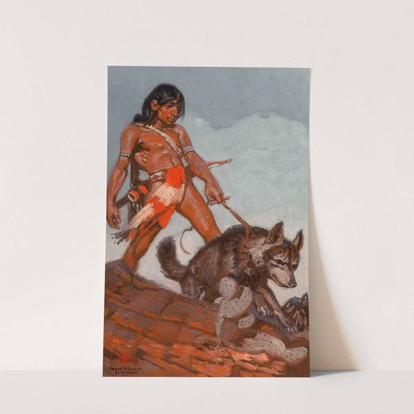 Indian Boy by Remington Schuyler