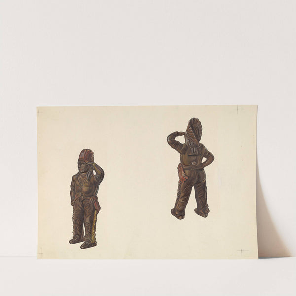 Indian Chief Coin Bank by William O. Fletcher