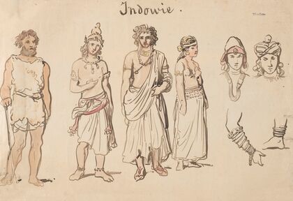Indian Garments (1860 - 1872)