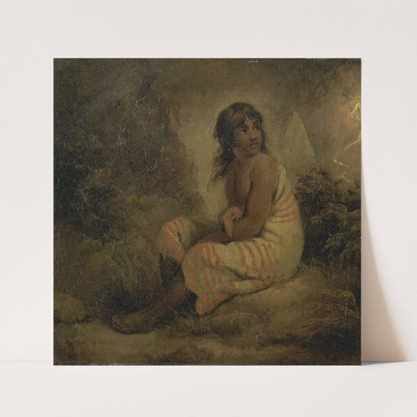 Indian girl by George Morland