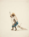 Indian Man Dragging Dead Dog