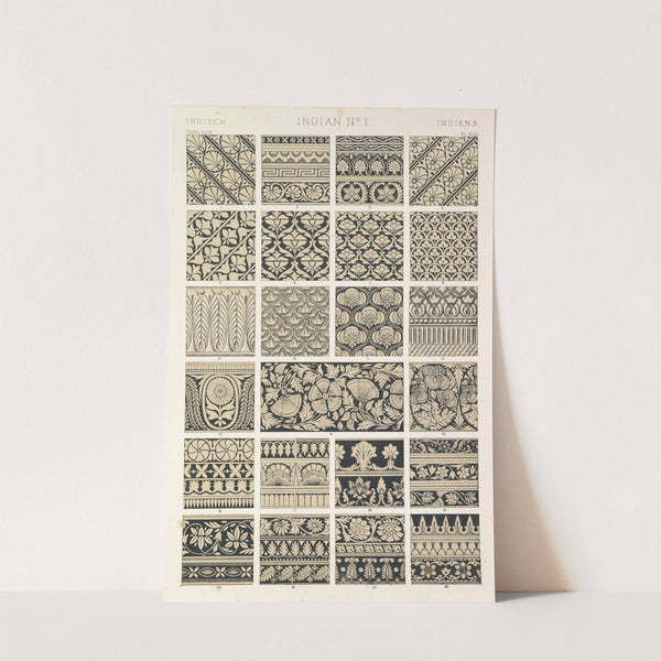 Indian No.1 (1856) by Owen Jones