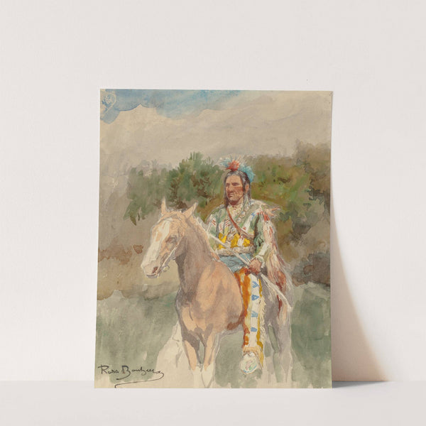 Indian on Horseback by Rosa Bonheur